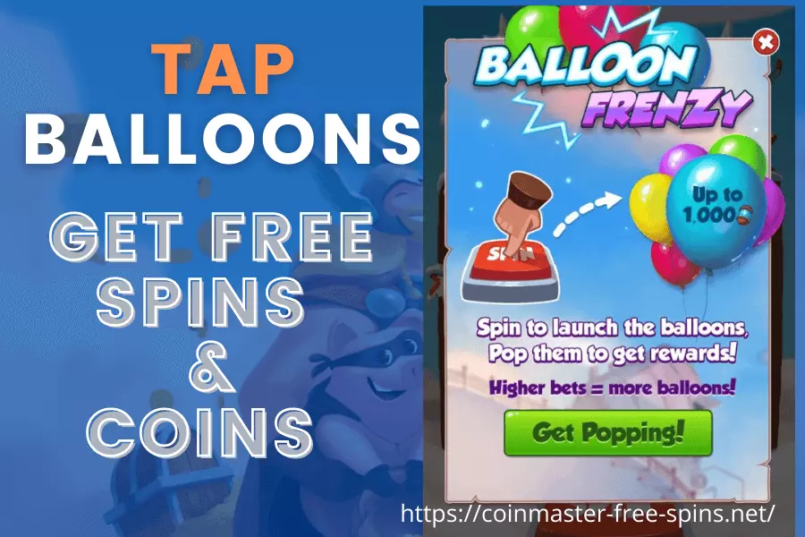 Coin Master Balloon Frenzy Event