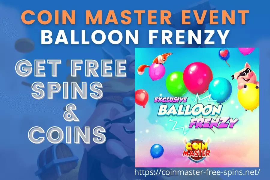 Coin Master Balloon Frenzy Event Header