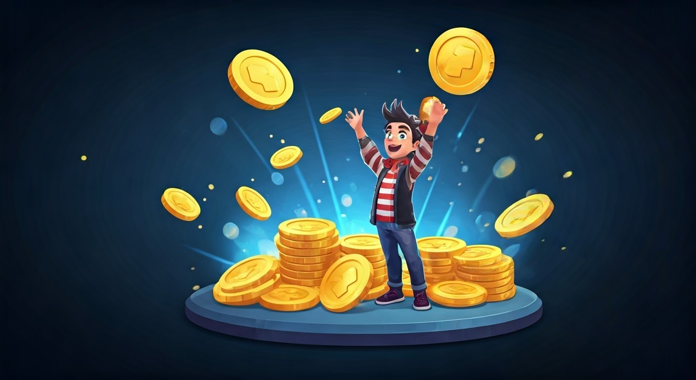 Player earning emotes in Coin Master