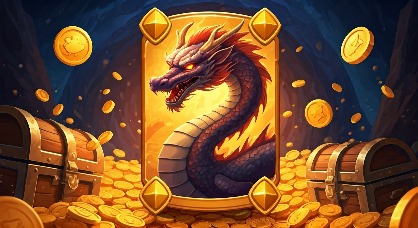 Chinese Dragon Card in Coin Master.