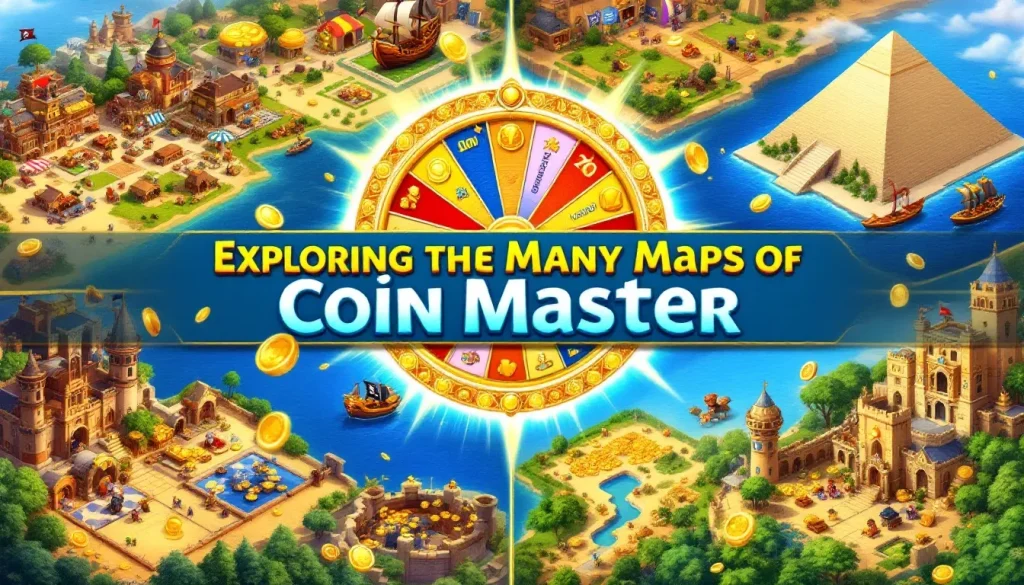 How Many Maps Are There in Coin Master Game